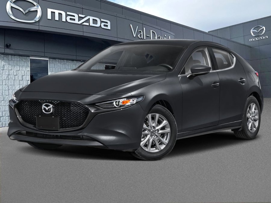 Mazda Mazda3 Sport Automatique, tout équipé, sièges chauffants, caméra de recul, Port USB-C 2026 Noir de jais mica