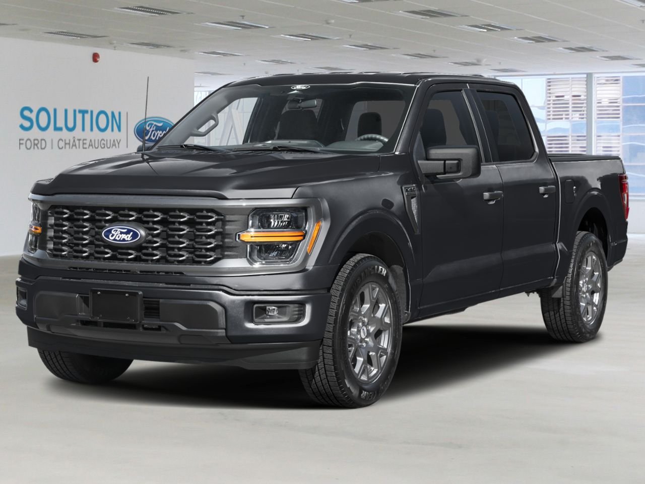 Ford F-150 STX CABINE SUPERCREW 4RM CAISSE DE 5,5 PI 2026 Noir agate métallisé Châteauguay - photo #0