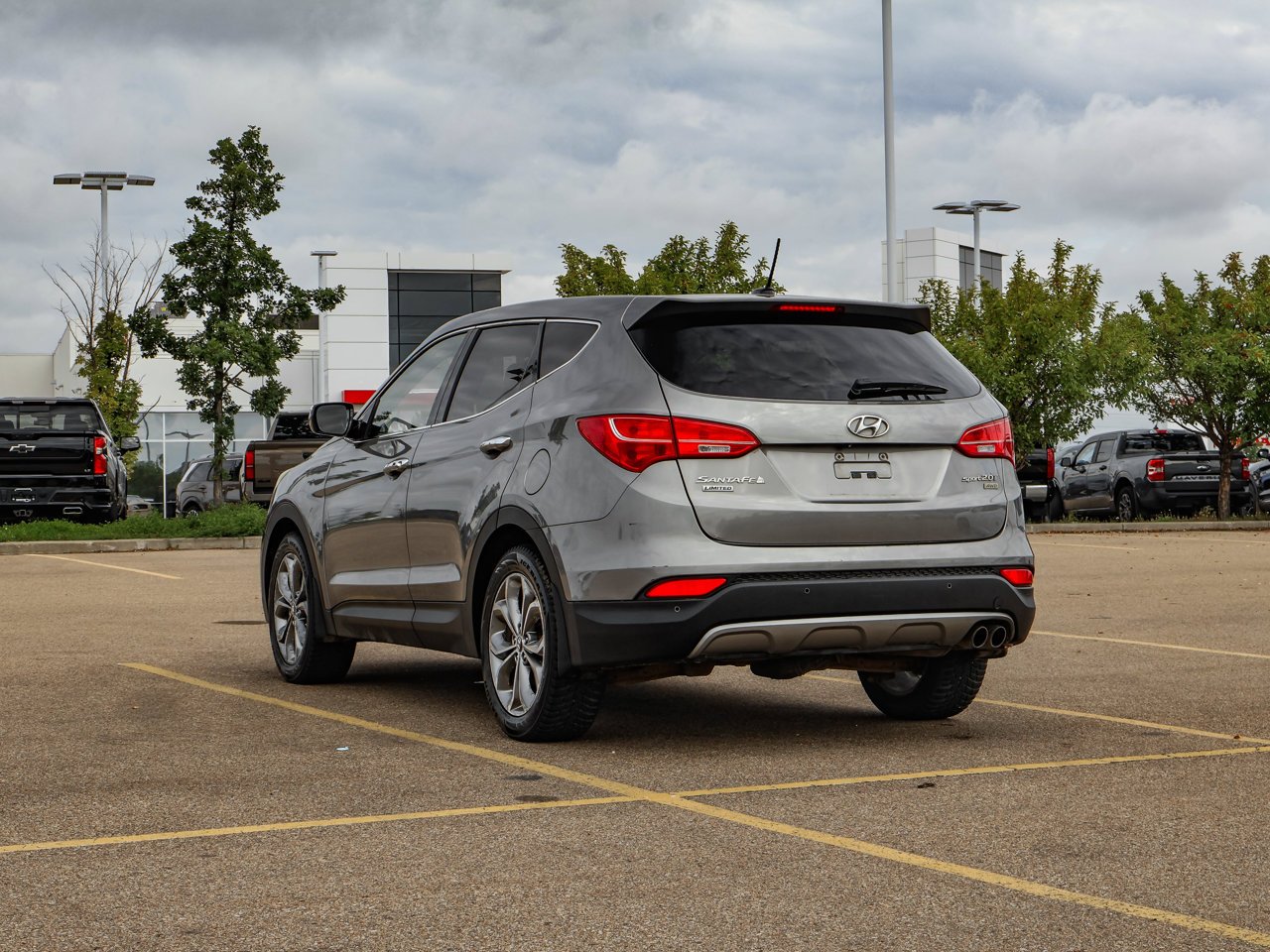 2013 Hyundai Santa Fe AWD 4dr 2.0T Auto Limited Grey Sherwood Park - photo #5