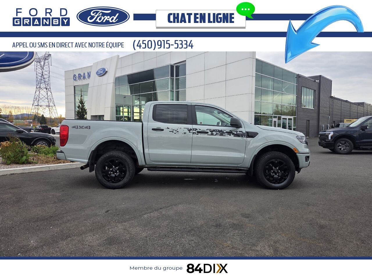 2023 Ford Ranger Grey Granby - photo #7
