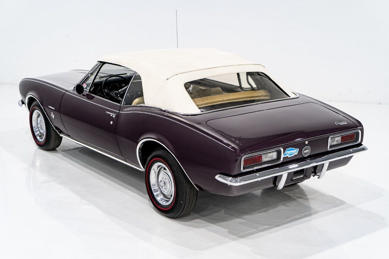 1967 Chevrolet Camaro PRIX EN USD Convertible Beautifully presented from former Restoration Purple Montreal - photo #59