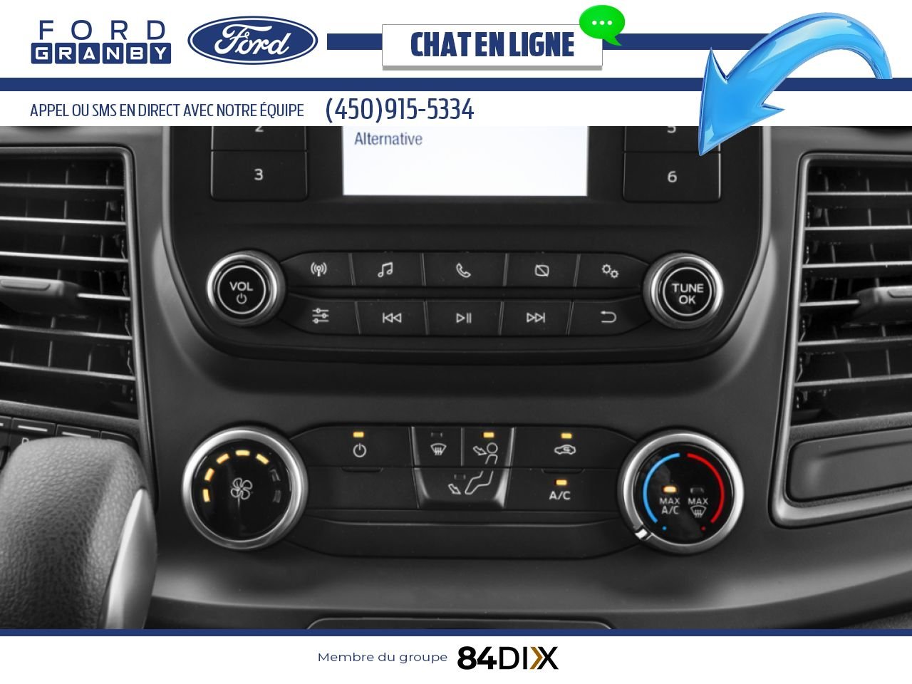 Ford Transit fourgon utilitaire 2025 Blanc Oxford Granby - photo #10