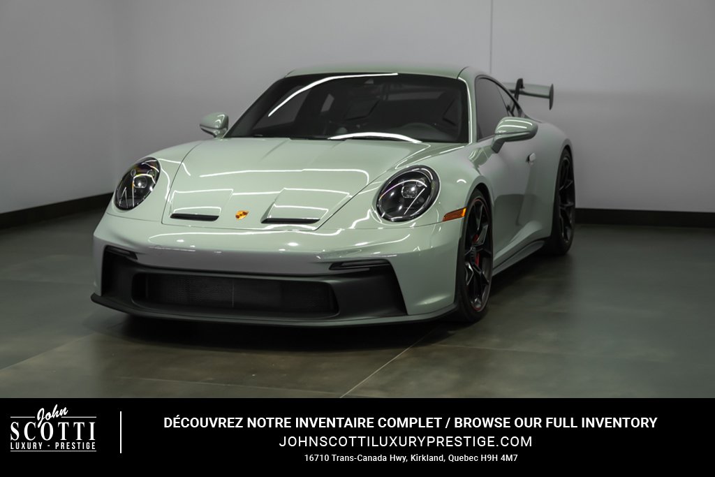 Porsche 911 GT3 coupé 2022 Gris Kirkland - photo #0