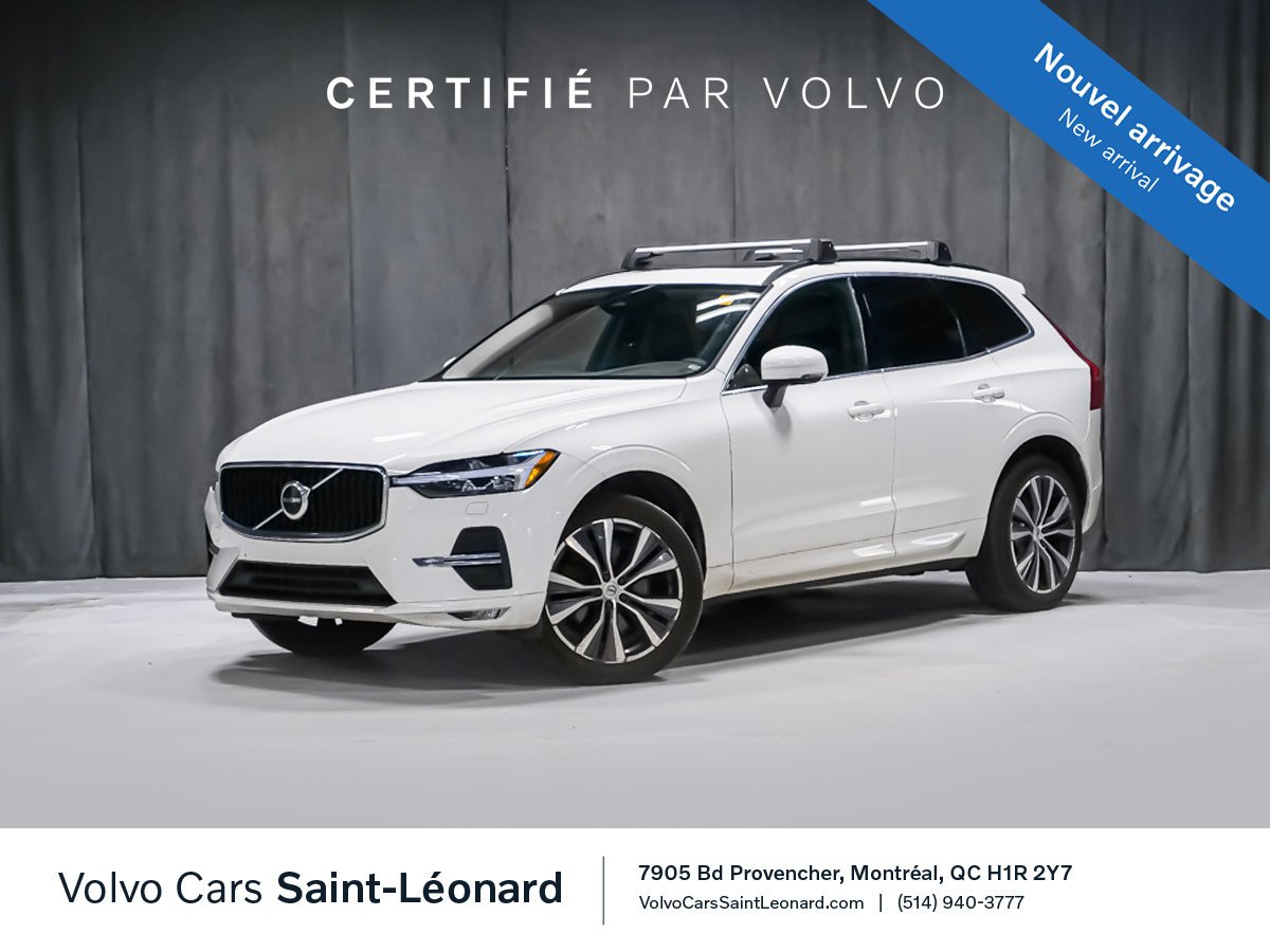 Volvo XC60 B6 MOMENTUM CLIMATE 2022 Blanc Montréal - photo #0