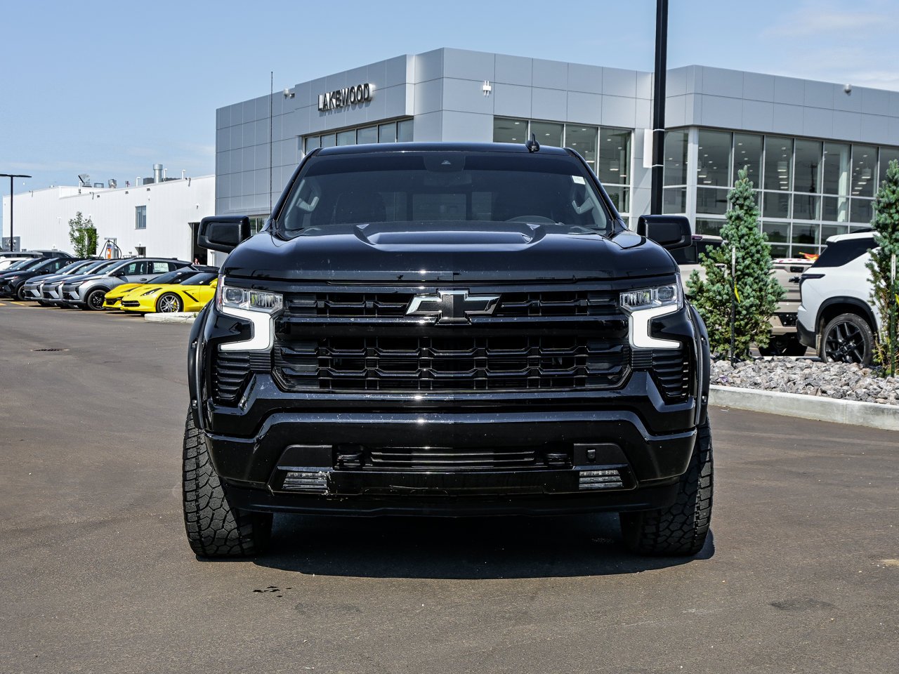 2025 Chevrolet Silverado 1500 4WD Crew Cab 147 RST Black Sherwood Park - photo #2