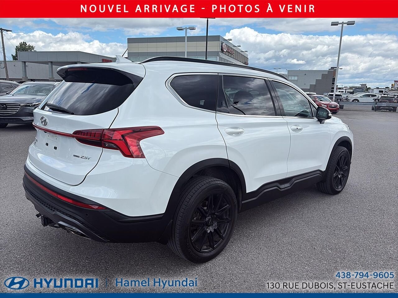 2022 Hyundai Santa Fe White Saint-Eustache - photo #8