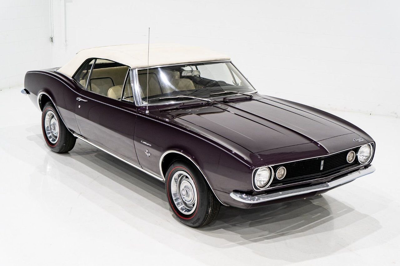 1967 Chevrolet Camaro PRIX EN USD Convertible Beautifully presented from former Restoration Purple Montreal - photo #31
