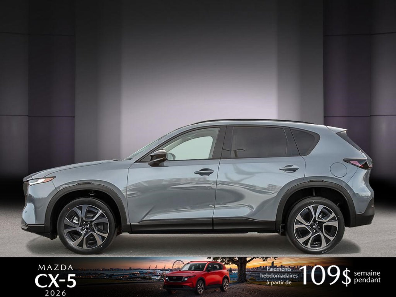 Mazda CX-5 JM3KMBHA4T0186773 2026 Gris polymétal métallisé Mirabel - photo #2