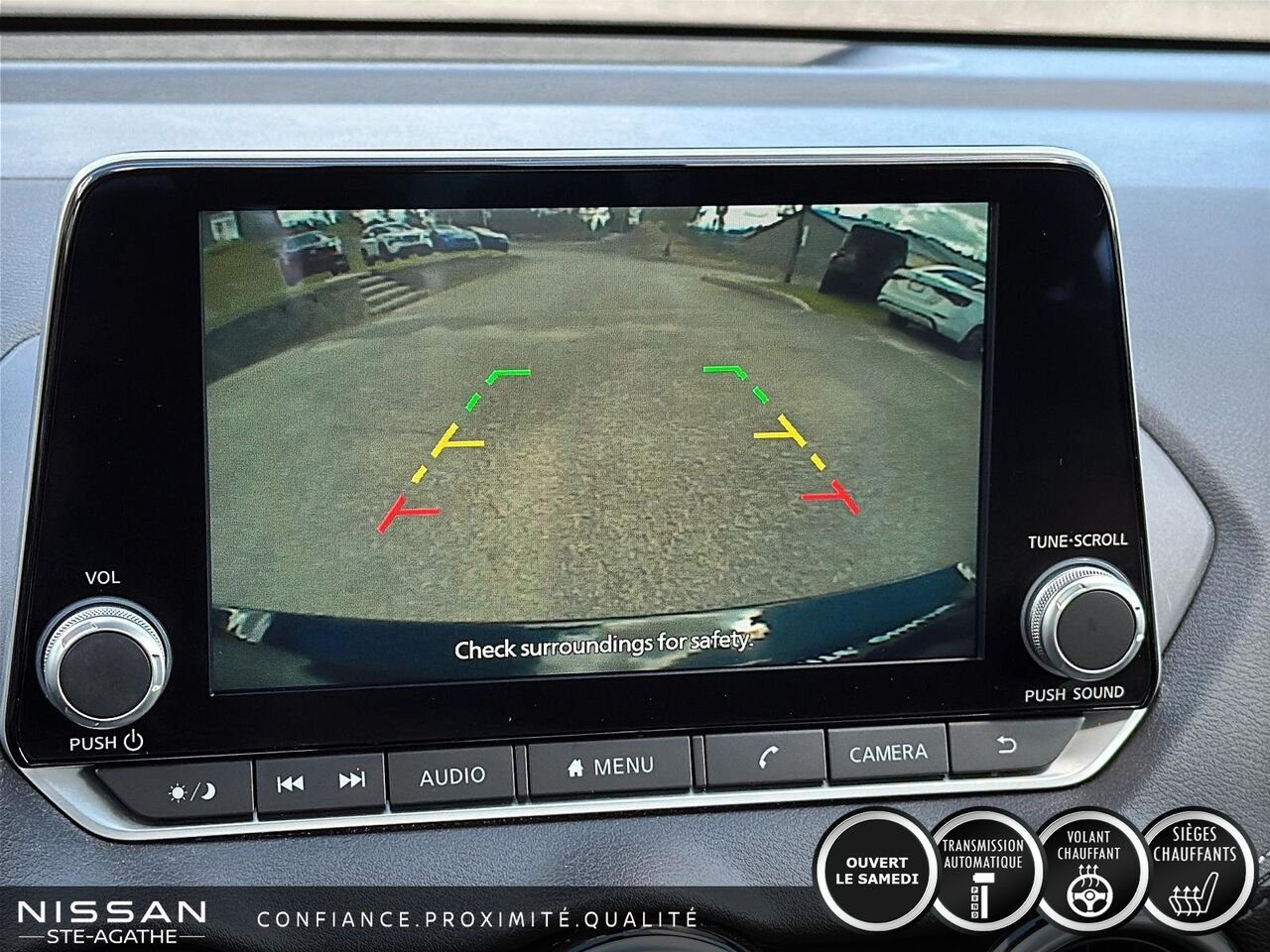Nissan Sentra SV | CARPLAY | CAMÉRA DE RECUL | UN SEUL PROPRIÉTAIRE 2024 Noir Saint-Jérôme - photo #17