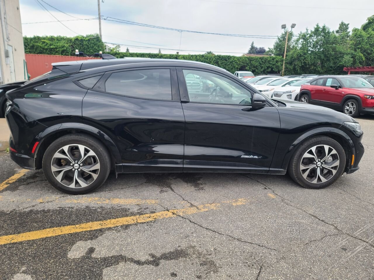 2021 Ford Mustang Mach-E Black  - photo #5