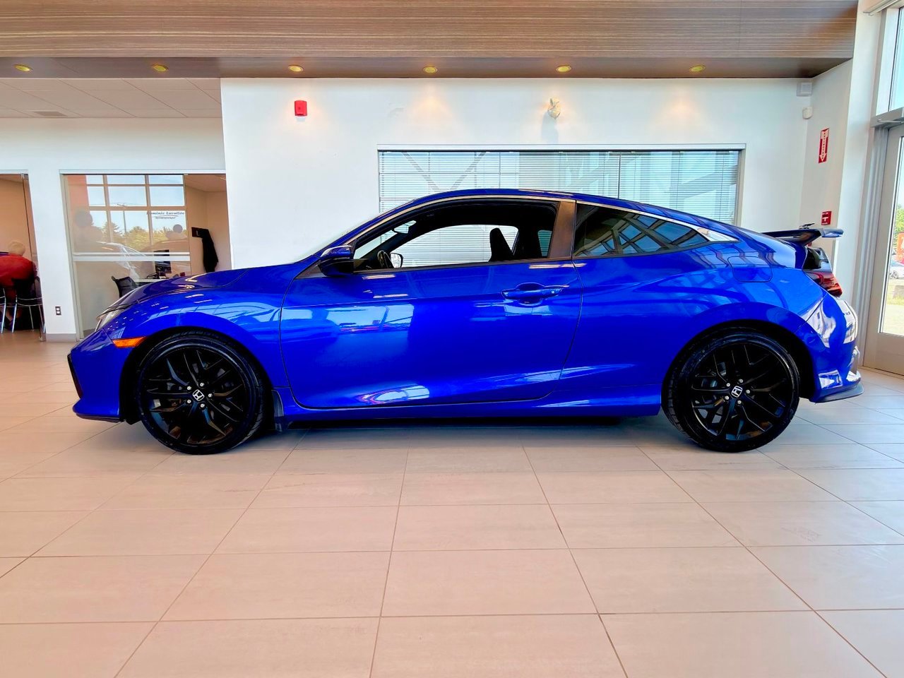 2020 Honda Civic Si Coupe Blue Notre-Dame-des-Prairies - photo #8