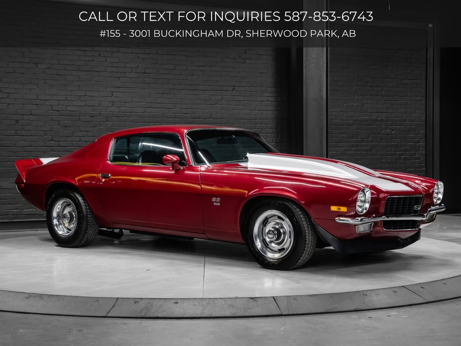 1971 Chevrolet Camaro SS 1971 Red