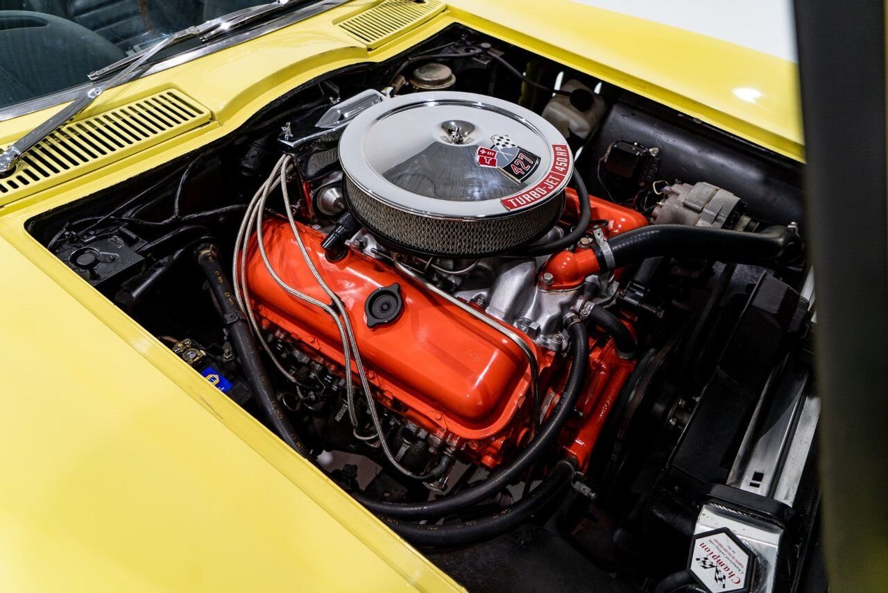 Chevrolet Corvette Matching# 427/425HP IP Code **PRICE IN USD** 1966 Jaune Montréal - photo #15