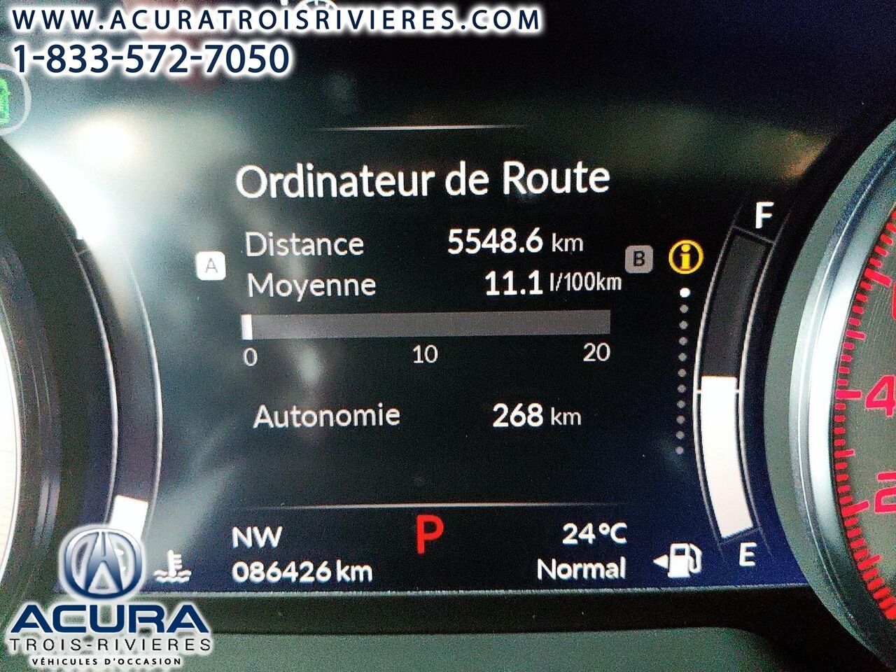 Acura RDX A-SPEC SH AWD 2023 Noir Trois-Rivières - photo #23