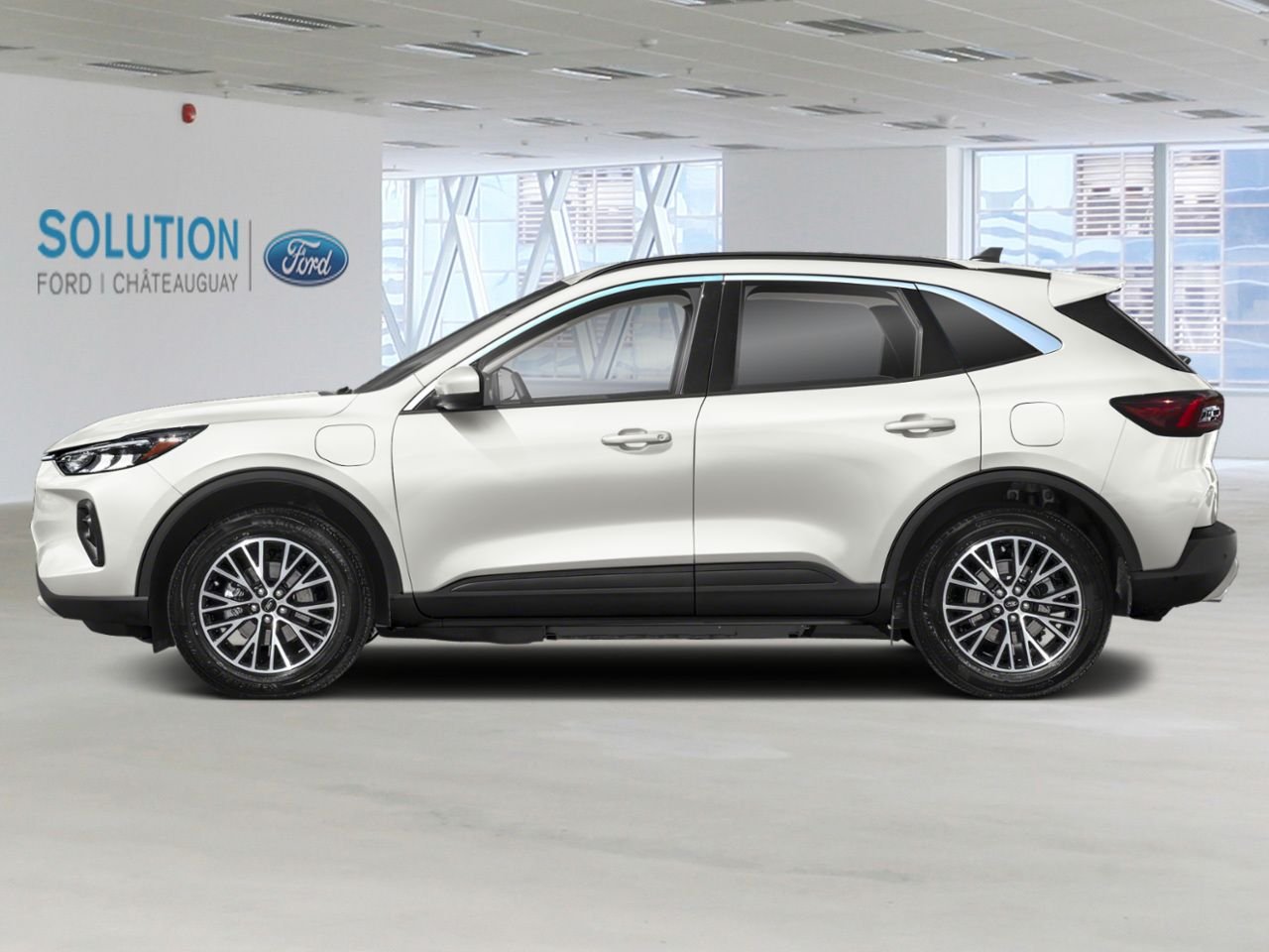 Ford Escape VHR TA 2025 Blanc astral métallisé trois couches Châteauguay - photo #1