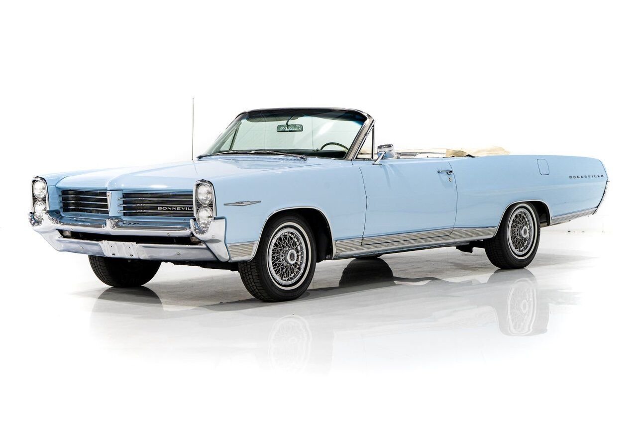 1964 Pontiac Bonneville **PRICE IN USD** Blue Montreal - photo #0