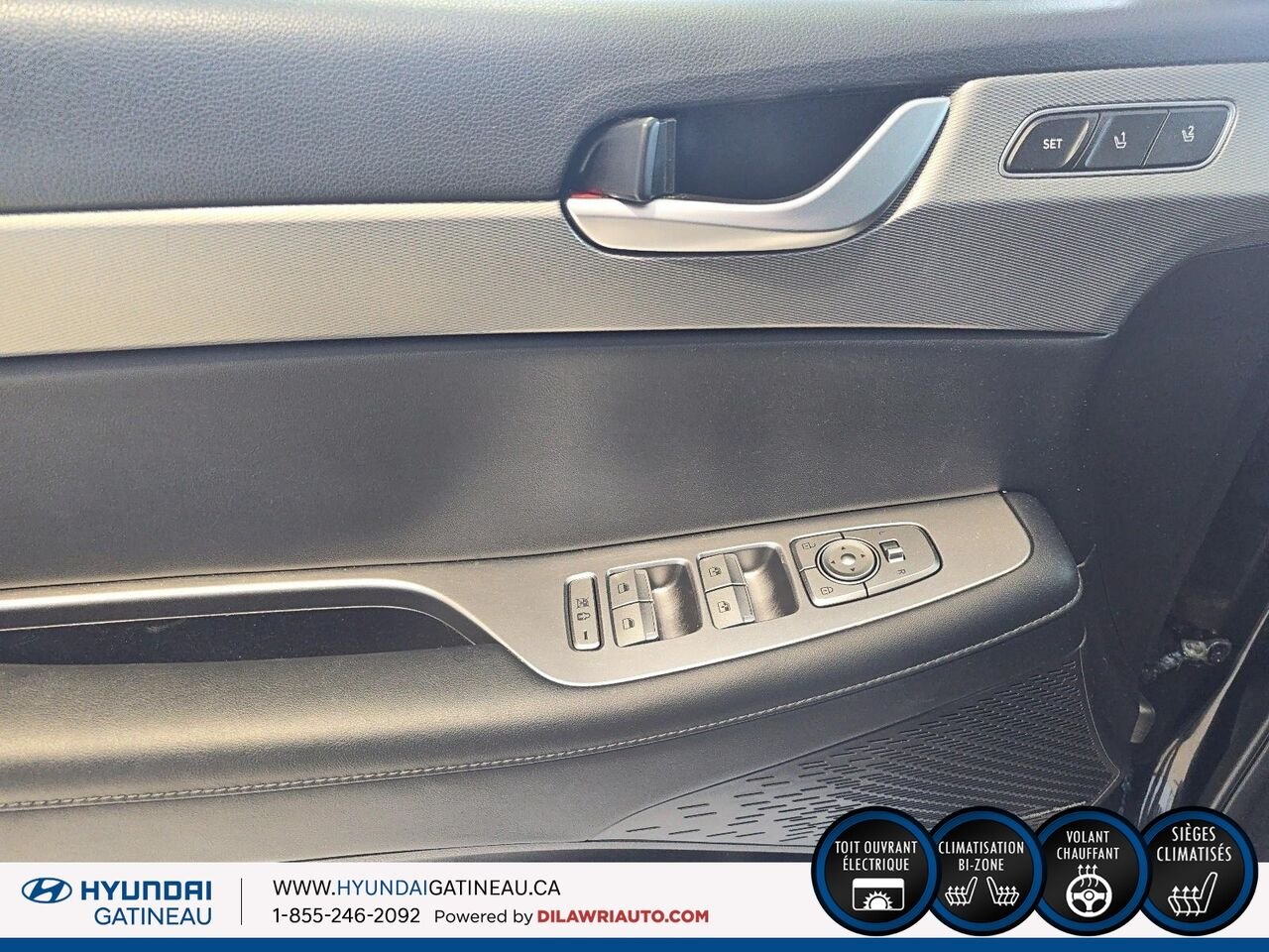 Hyundai Palisade Luxury 7 places TI*** cuir , toit ouvrat , navigation *** 2020 Gris Ottawa & Gatineau - photo #9