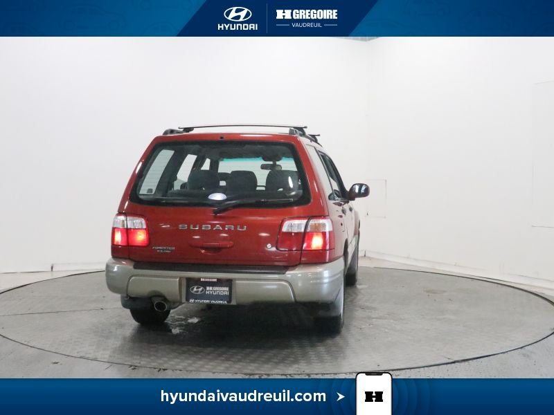 Subaru Forester 2001 Rouge Saint-Eustache - photo #10