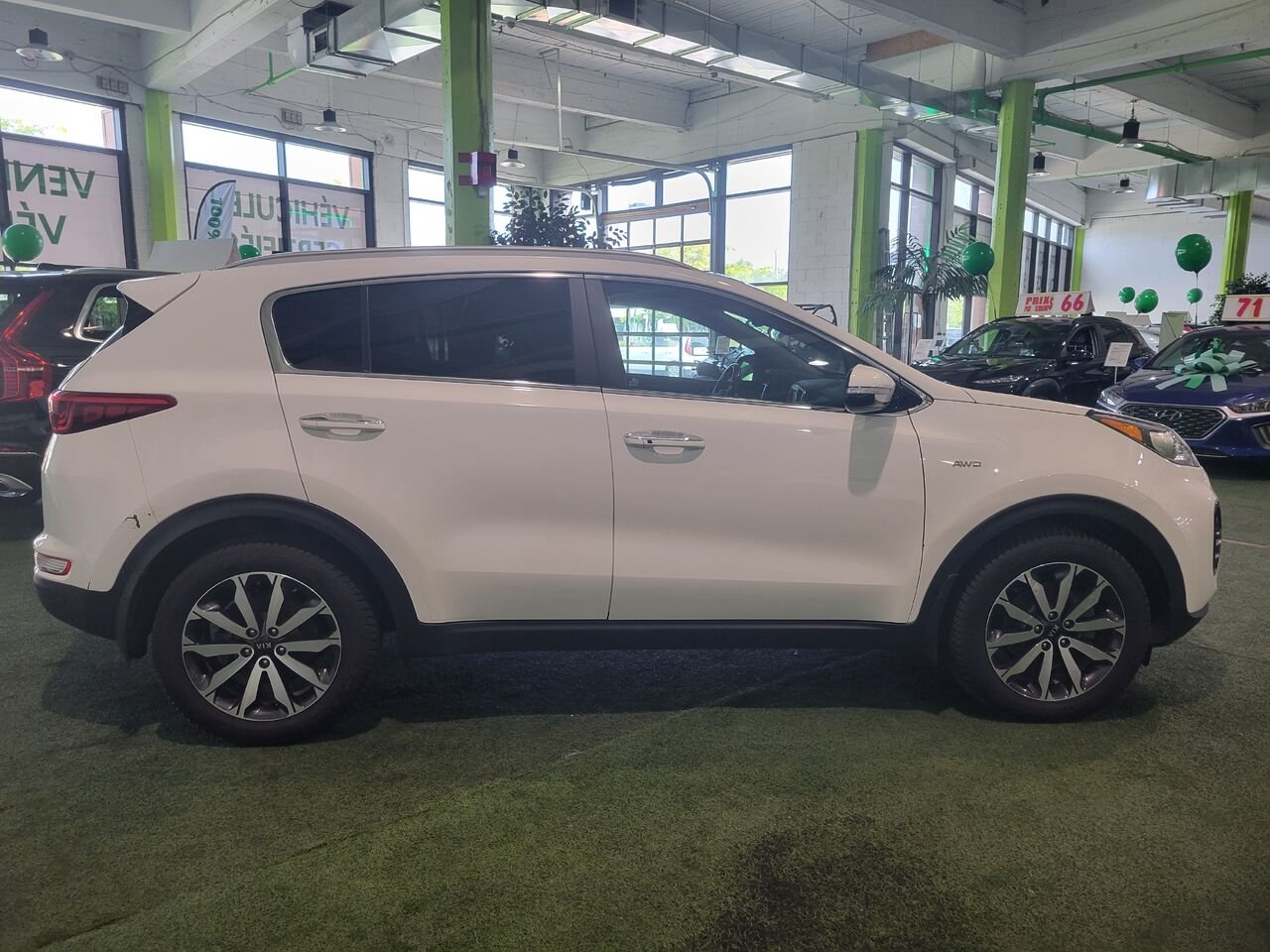 2017 Kia Sportage White  - photo #6