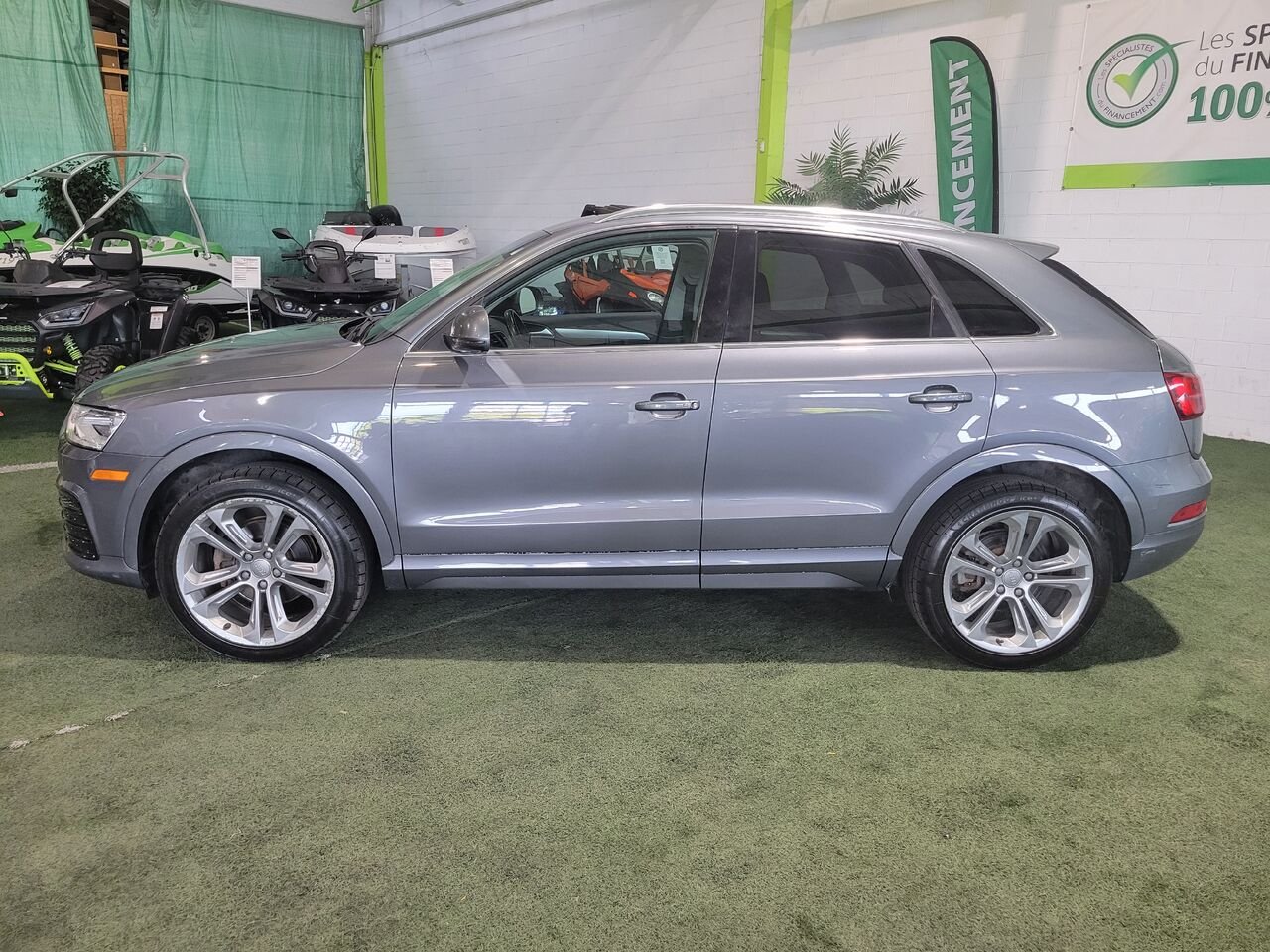 Audi Q3 2018 Gris Longueuil, - photo #2