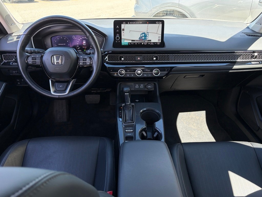 2022 Honda Civic Sedan Touring Black Gatineau - photo #14