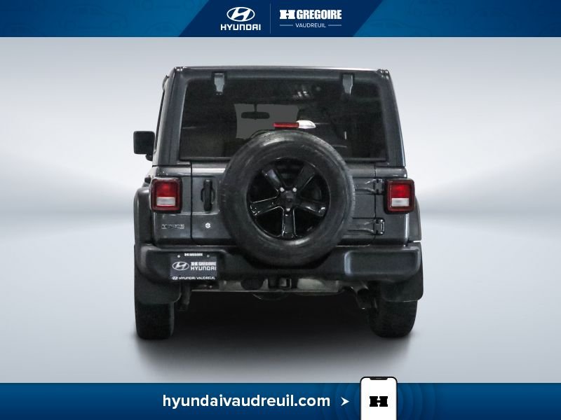 Jeep Wrangler Unlimited 2019 Gris Laval - photo #8