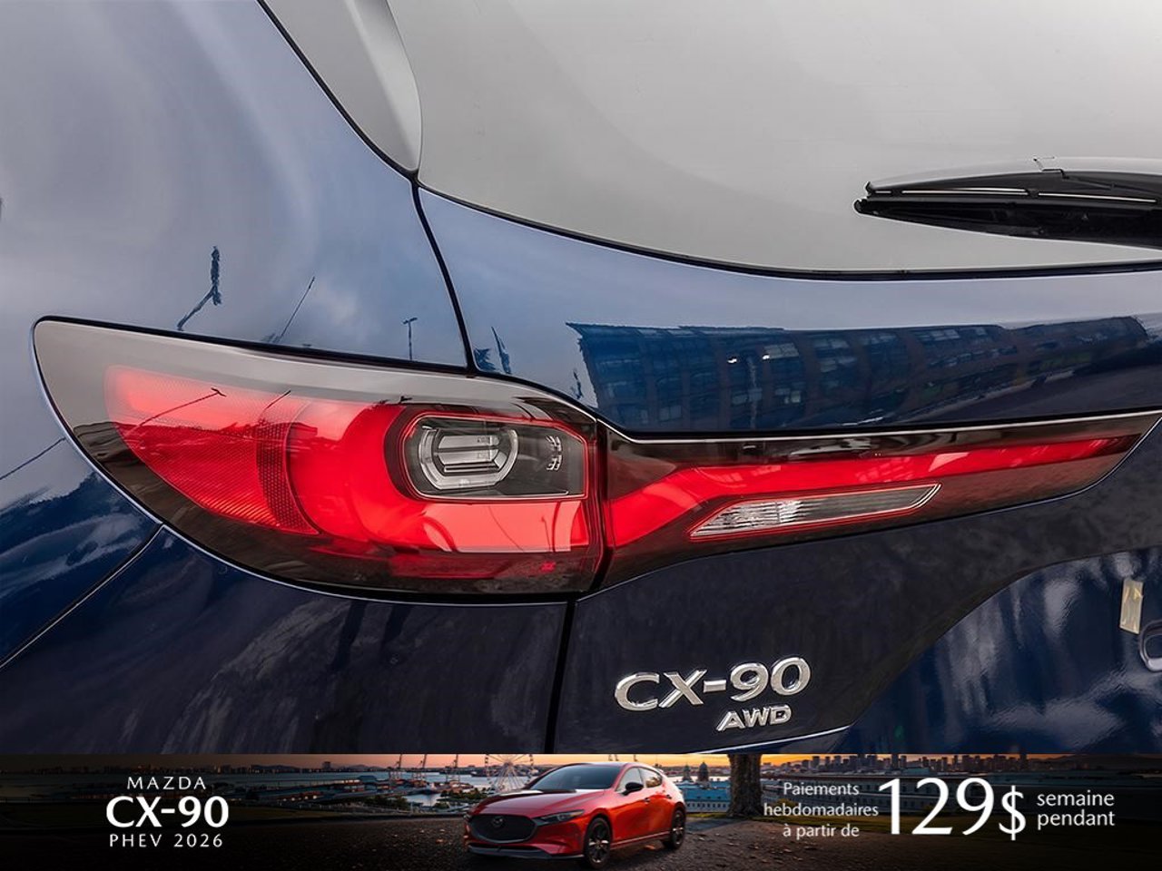 2026 Mazda CX-90 PHEV JM3KKCHA9T1382410 Deep Crystal Blue Mica Mirabel - photo #10