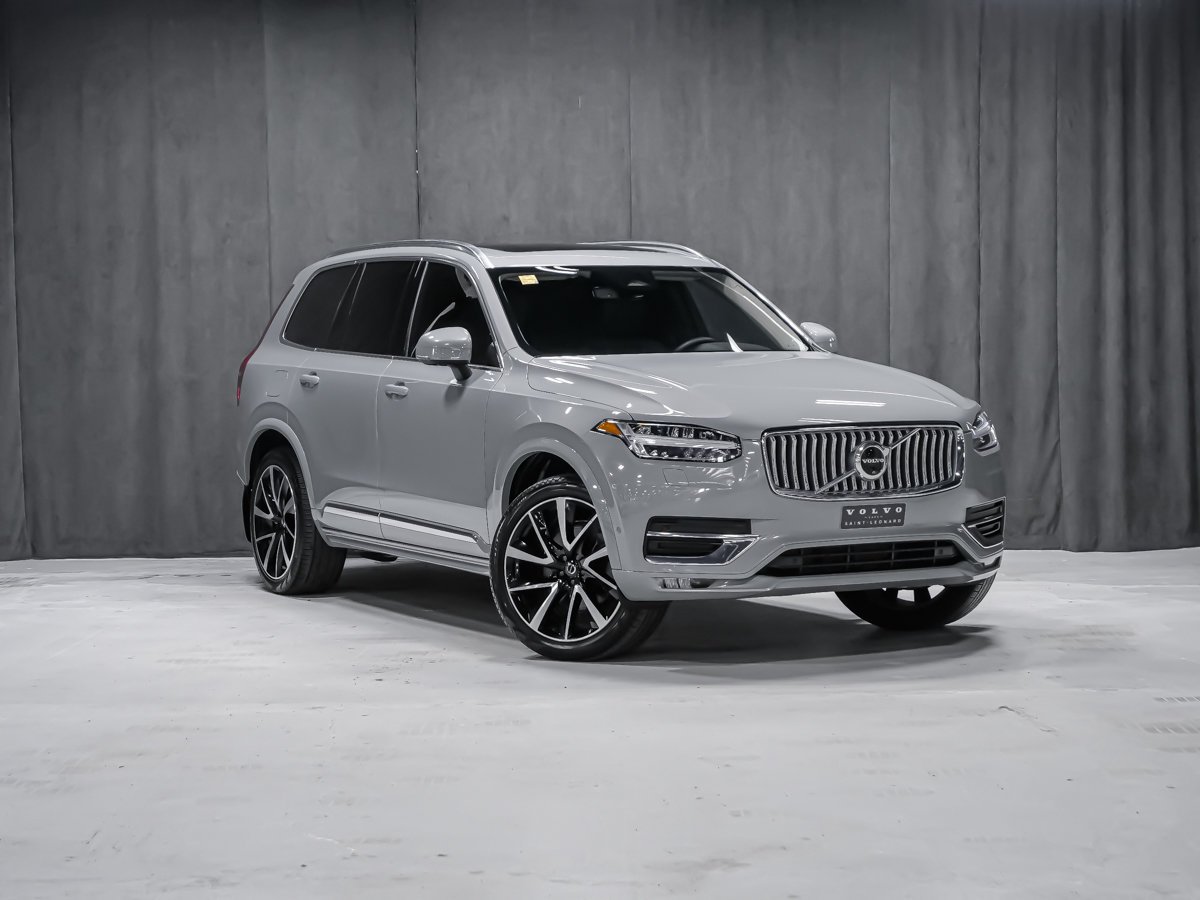 Volvo XC90 Plus Bright Theme 2024 Gris Montréal - photo #1