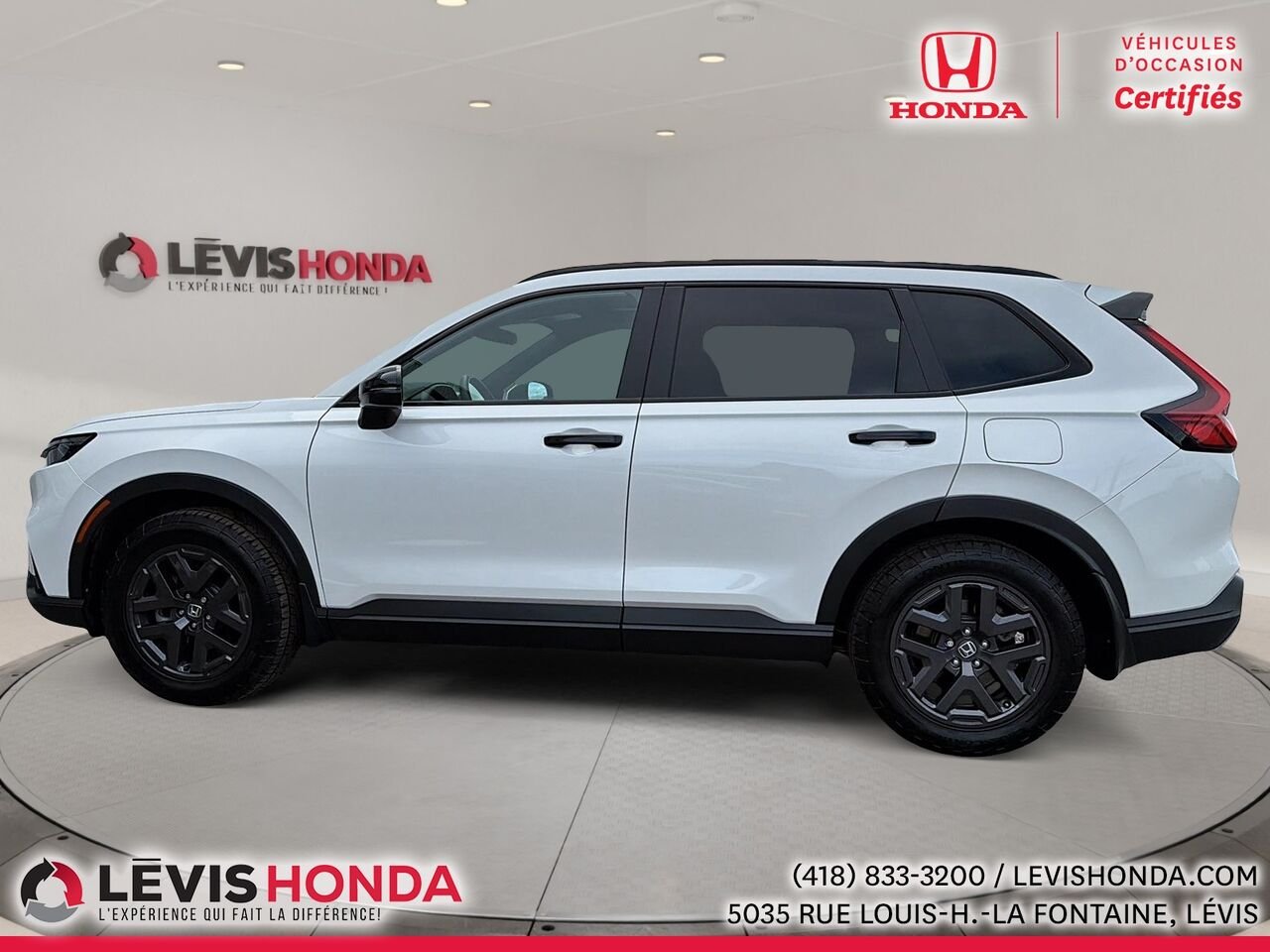 Honda CR-V Trailsport Hybride TrailSport TI 2026 Blanc Lévis - photo #11