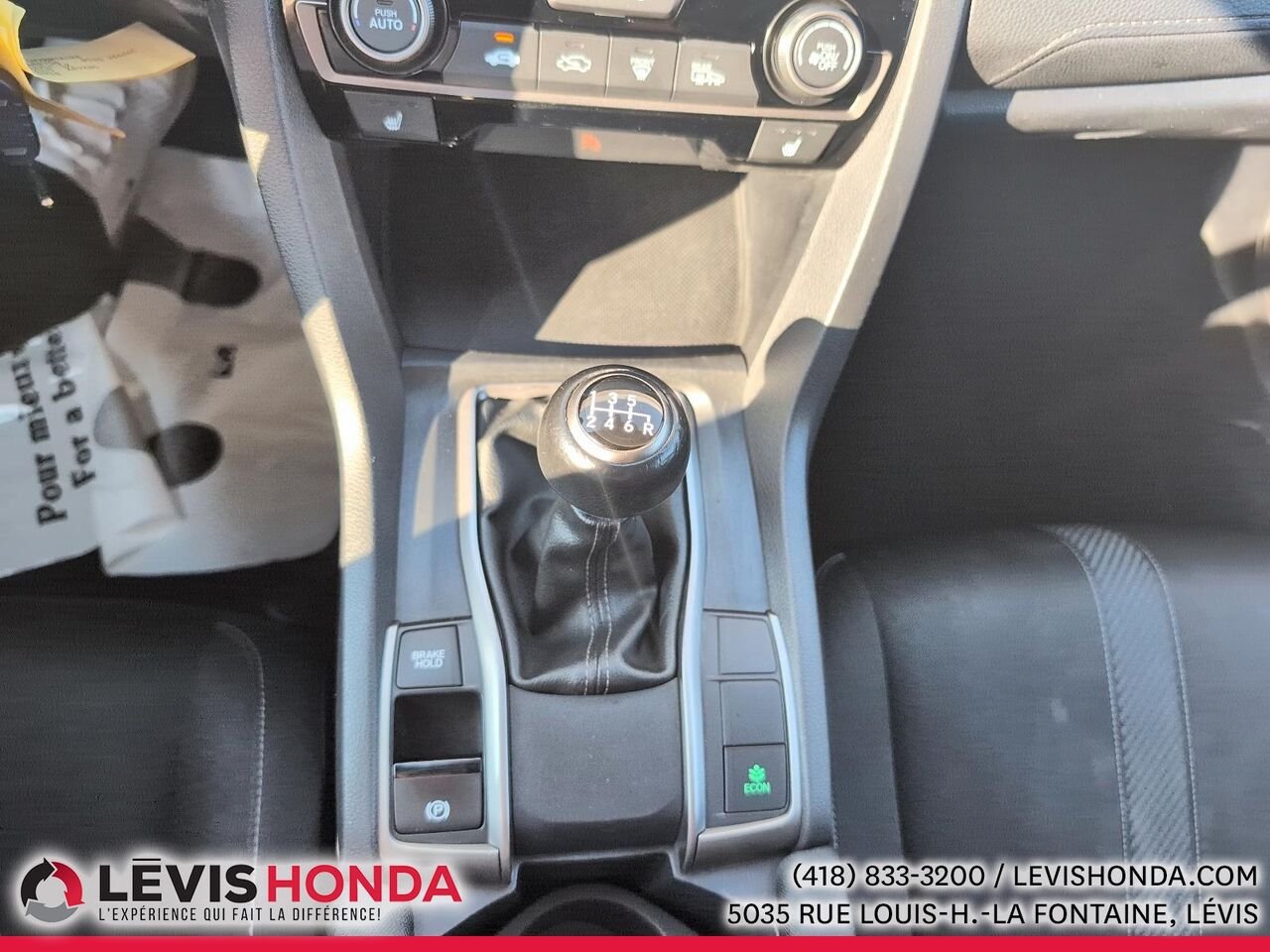 Honda Civic Hayon LX LX 5 portes BM 2017 Gris Lévis - photo #27