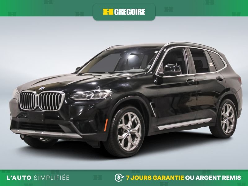 2022 BMW X3 Black Blainville - photo #2