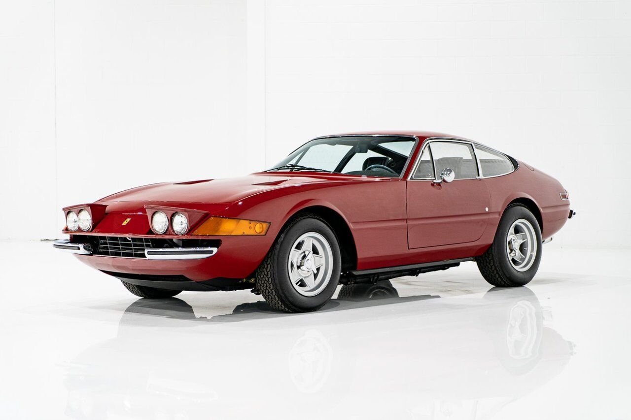 1973 Ferrari 365 GTB4 Daytona 18,301 miles With Orig Books/Tools/ Carbs / Filter Box Red Montreal - photo #46
