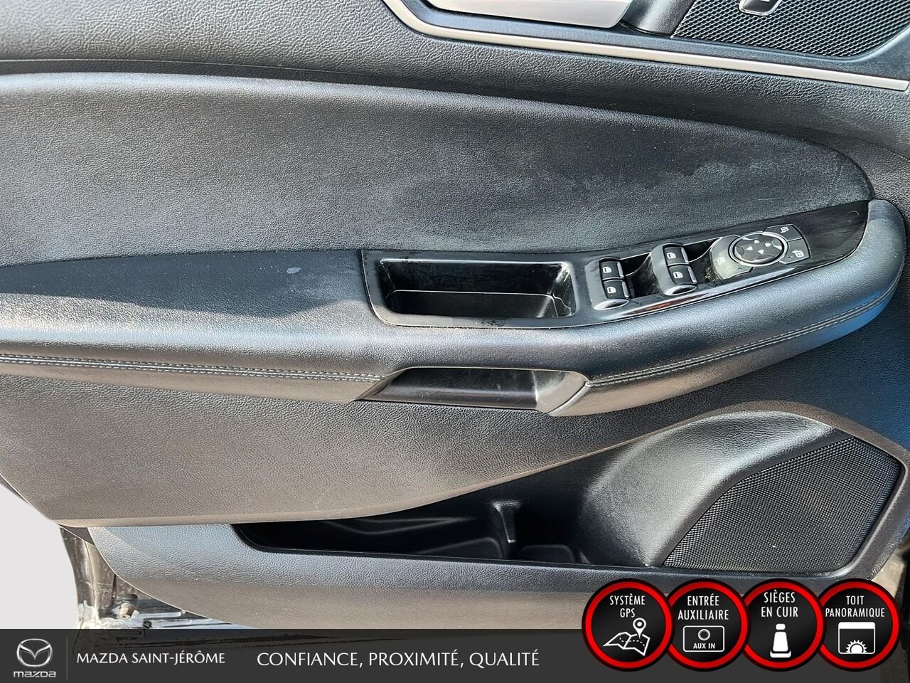 Ford Edge SEL | AWD | TOIT PANORAMIQUE | CUIR | 2018 Noir Saint-Jérôme - photo #12