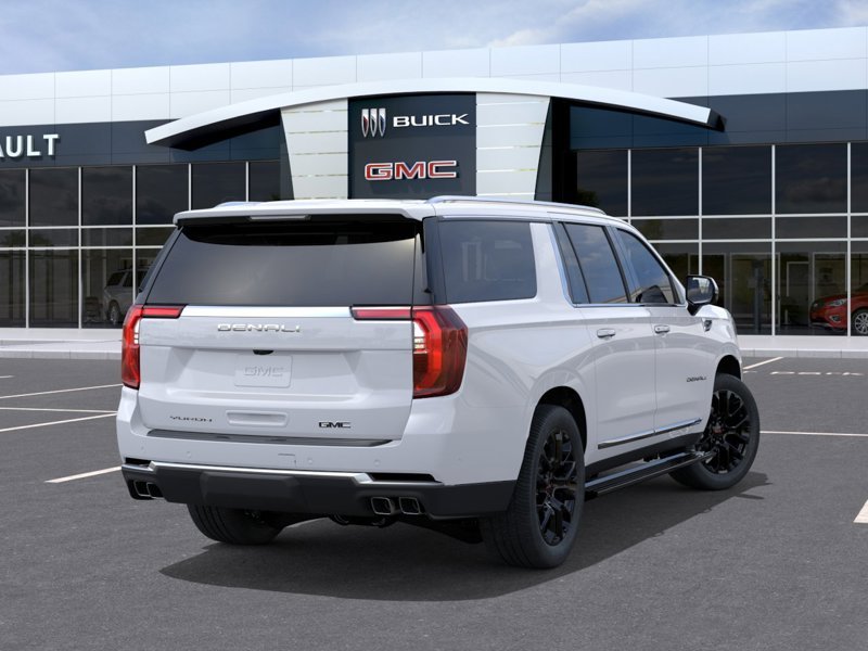 GMC Yukon XL 4 RM 4 portes Denali 2026 BLANC GLACIER, TRIPLE COUCHE