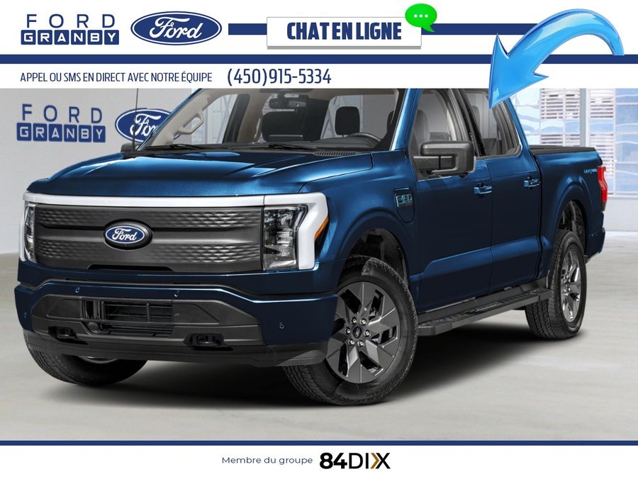 2025 Ford F-150 Lightning Antimatter Blue Metallic