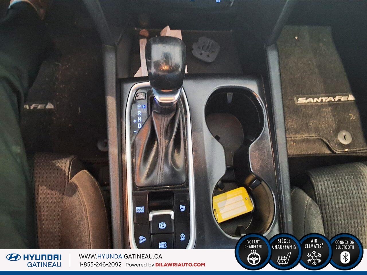 2019 HYUNDAI SANTA FE S *** AWD *** Sieges chauffants *** camera de recul *** Black Ottawa & Gatineau - photo #14