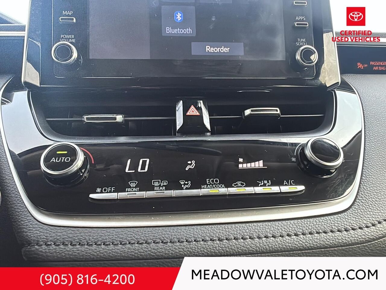 2021 Toyota Corolla One Owner, Back Up Camera, Bluetooth, Touch Screen Radio Black Sand Pearl Mississauga - photo #17