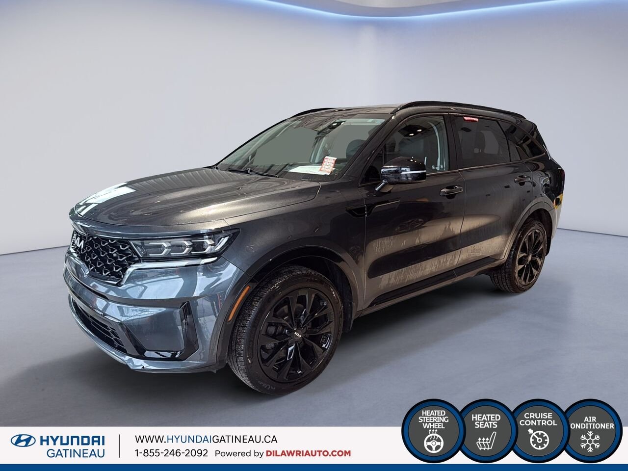 2022 Kia Sorento EX Traction Intégrale*** sieges en cuir ,sieges chauffants , awd *** Grey Ottawa & Gatineau - photo #0