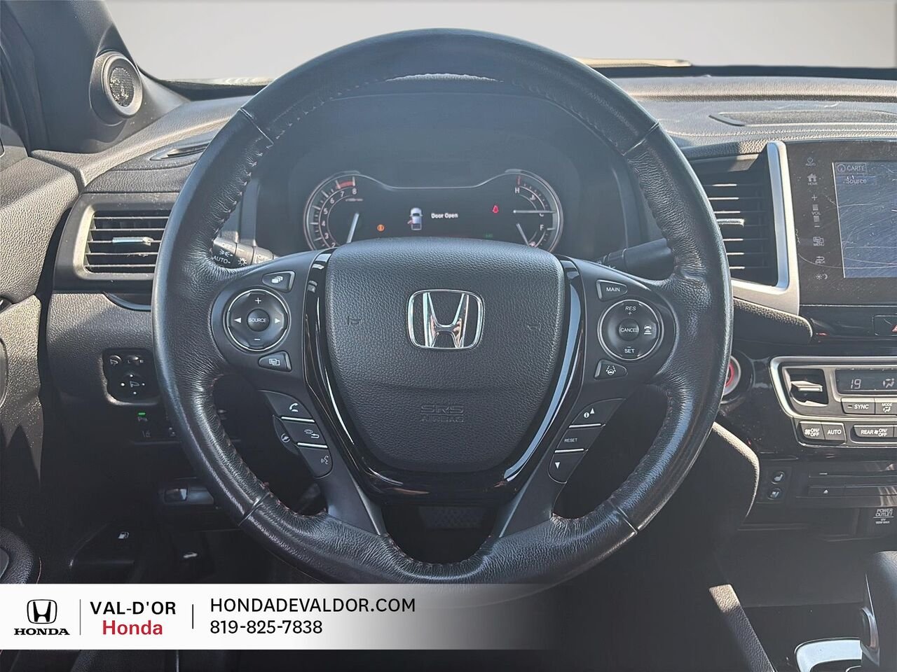 Honda Ridgeline Black Edition cabine multiplace 4RM TOUT ÉQUIPÉ 2017 Noir Val-d'Or - photo #8