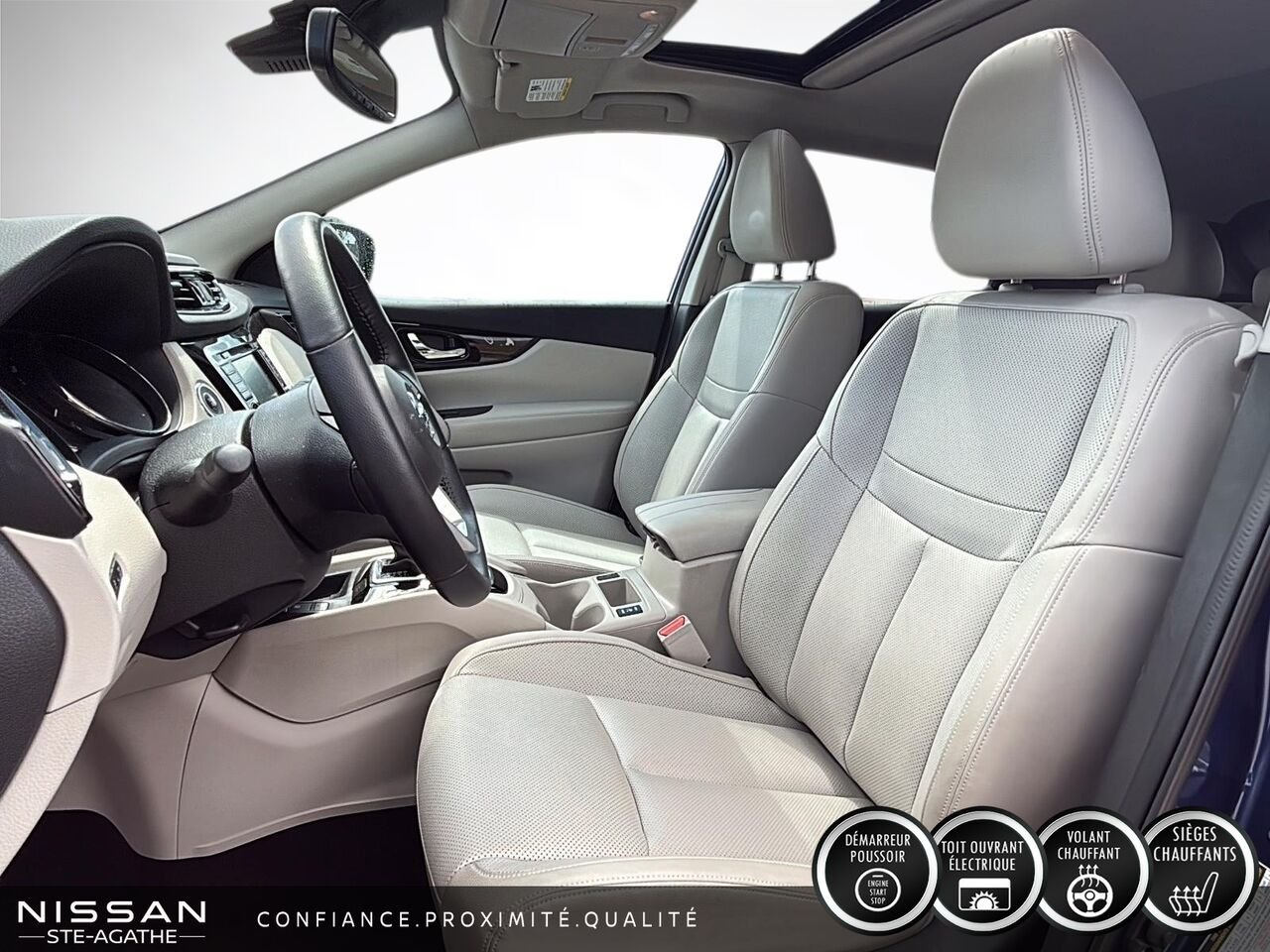 2023 Nissan QASHQAI SL PLATINE| TOIT| BOSE|CUIR|1 PROPRIO Blue Saint-Jérôme - photo #7
