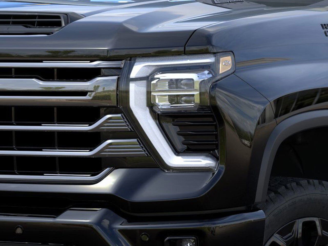 Chevrolet Silverado 2500HD High Country cabine multiplace 4RM 159 po 2025 Noir Ottawa & Gatineau - photo #9