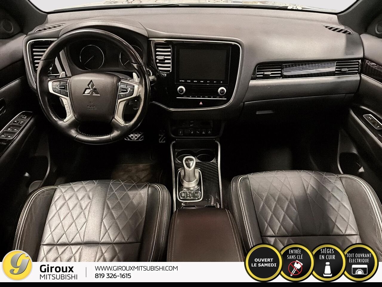 2022 MITSUBISHI OUTLANDER PHEV BLACK EDITION Grey Sainte-Agathe-des-Monts - photo #10