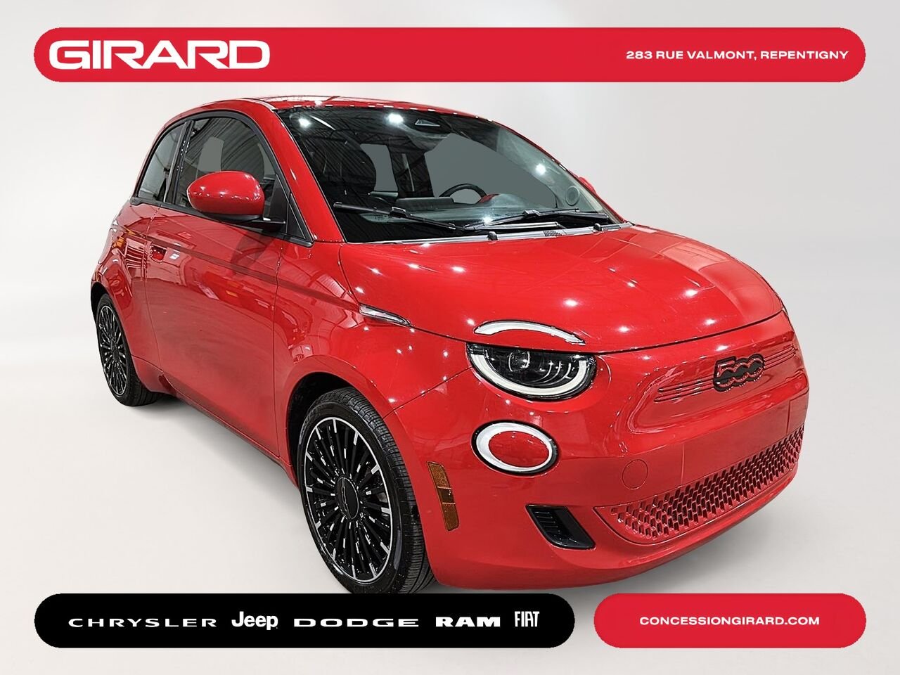 FIAT 500E 2024 Rouge Repentigny - photo #2