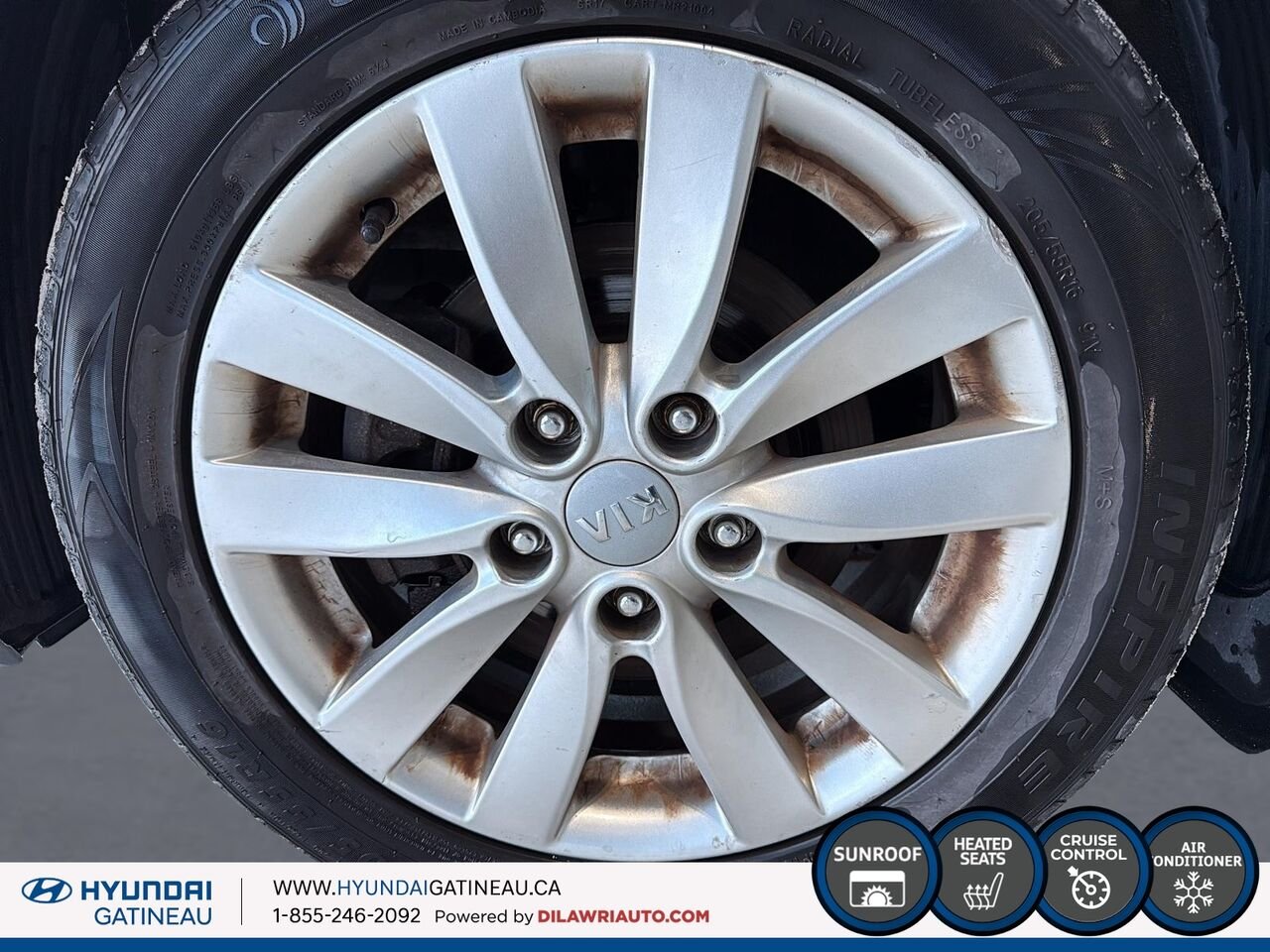 2014 Kia Forte Silver Gatineau - photo #5