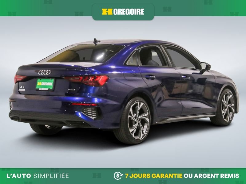 2023 Audi A3 Blue Saint-Eustache - photo #8