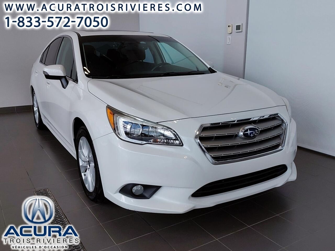 2017 Subaru LEGACY SYMMETRICAL AWD White Trois-Rivières - photo #3