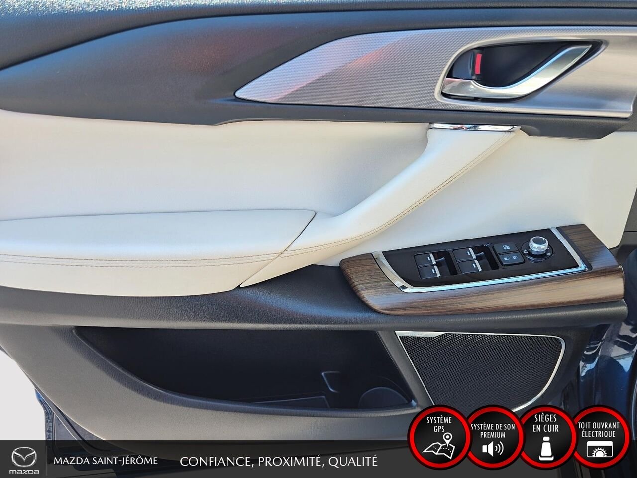 2022 Mazda CX-9 Signature | AWD | TOIT OUVRANT | CUIR | 6 PASS Blue Saint-Jérôme - photo #11