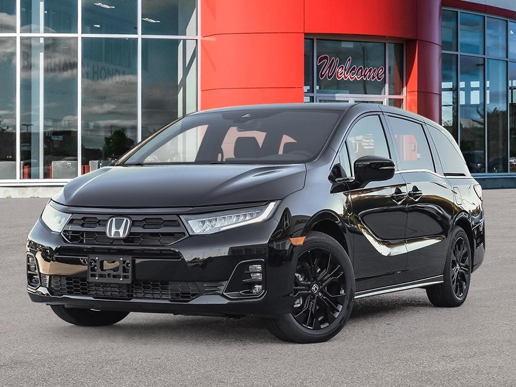 2026 Honda Odyssey Black Edition Auto Noir cristal nacré Ottawa & Gatineau - photo #0