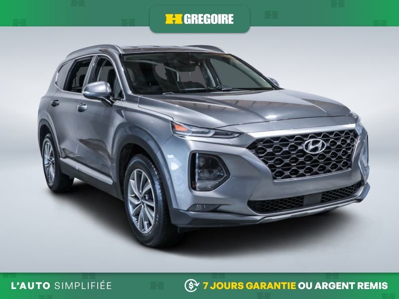 Hyundai Santa Fe 821246A | Preferred AWD AUTO AC MAGS CAM RECULE BLUETOOTH 2019 Gris Laval - photo #0