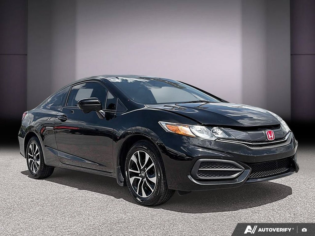 2015 Honda Civic Coupe 2HGFG3A58FH001954 Black Mirabel - photo #6